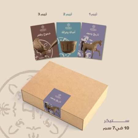 شيت استيكر 10في 7 سم 25حبة | ويج